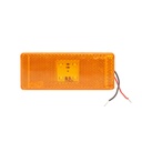 Lampa LED laterala galbena 24V