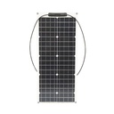 Panou solar 50W fotovoltaic monocristalin, flexibil, cablu si conectori MC4