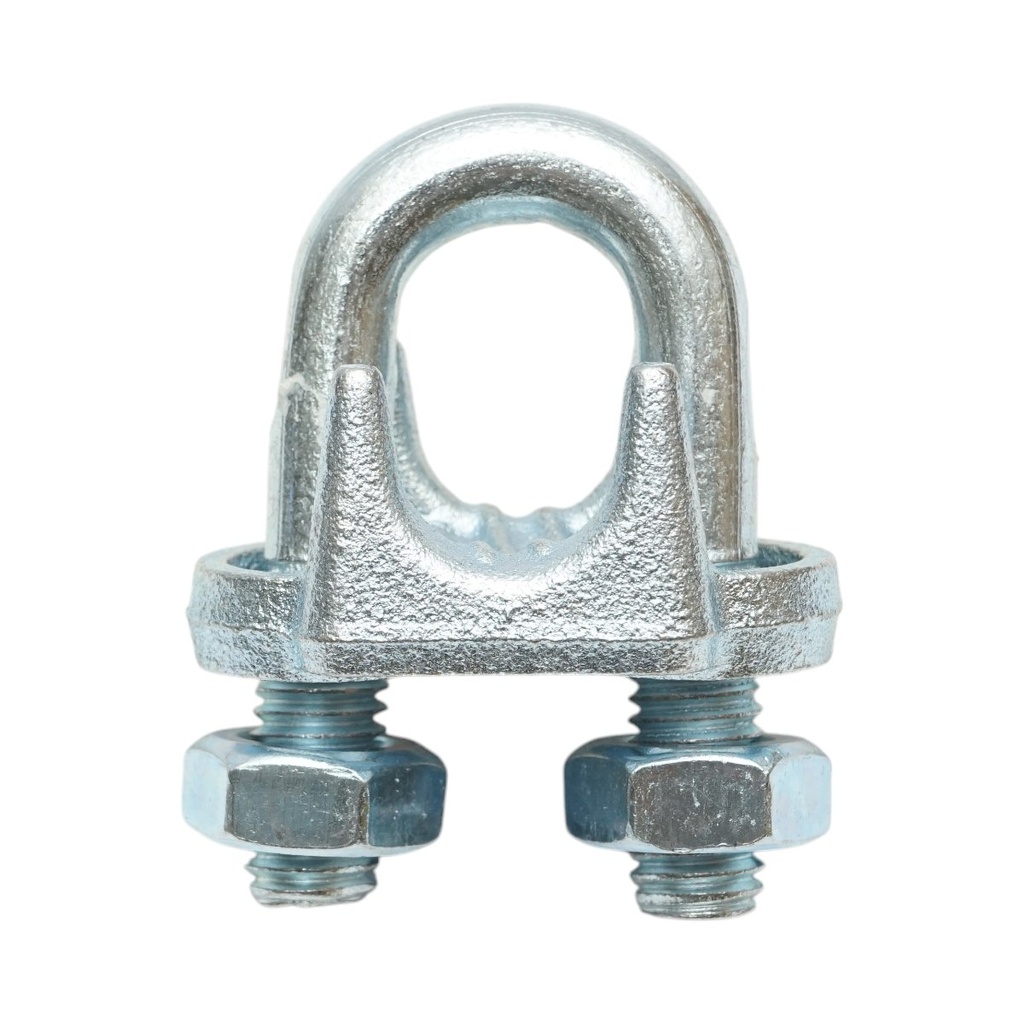 Brida zincata DIN 741-19 pentru cablu de 19 mm