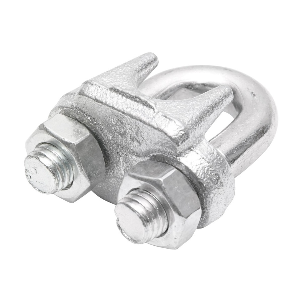 Brida zincata DIN 741-18 pentru cablu 18 mm