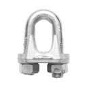 Brida zincata DIN 741-22 pentru cablu de 22 mm
