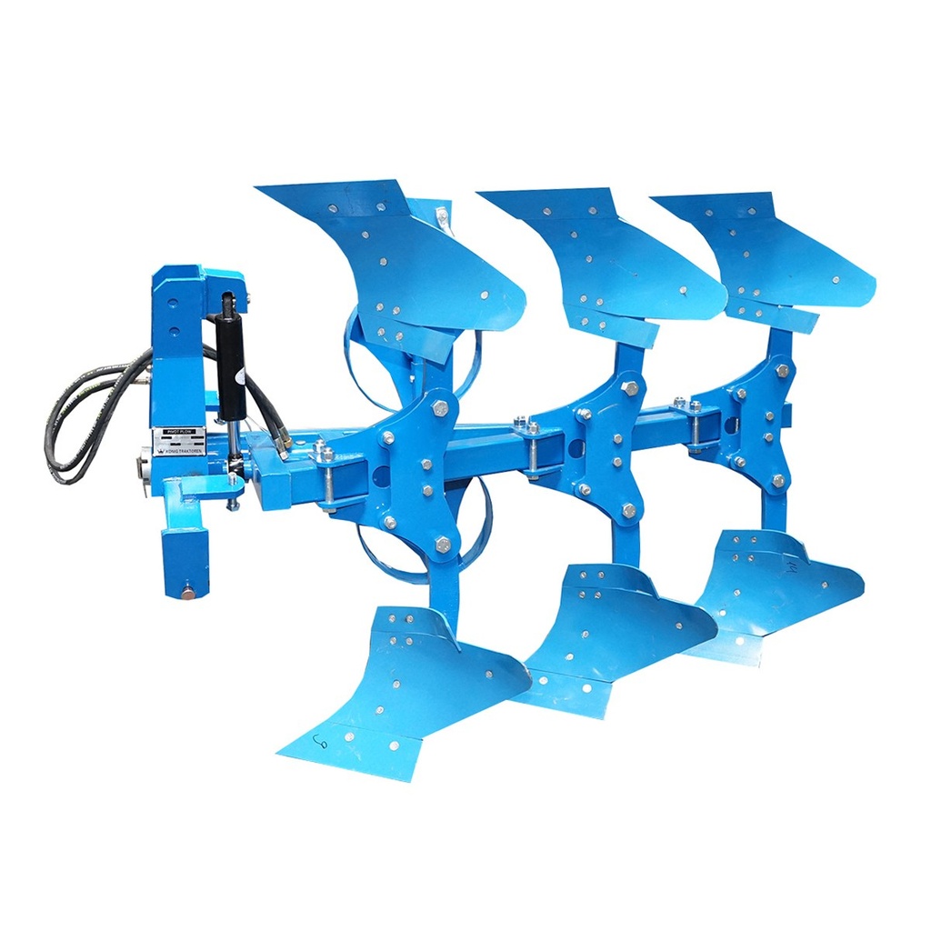 Plug agricol cu 3 trupite reversibil hidraulic, cormane pline