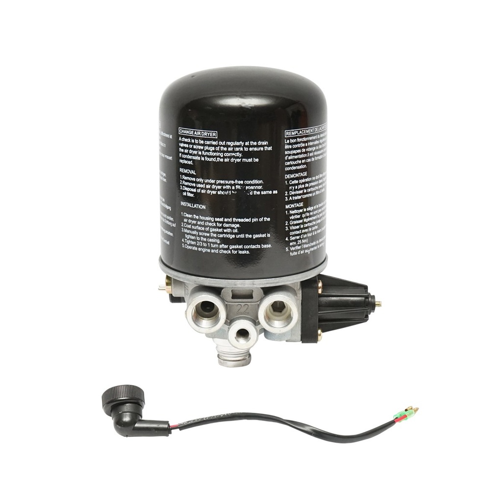 Uscator aer cu flitru pentru sisitem compresor cod OEM 4324101110, 4324100202, 1487434901, LFP8654, T250W, AI12, TB1374X