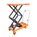Masa de lucru hidraulica mobila 350 Kg inaltime 1300 mm (foarfeca)