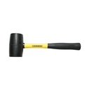 Ciocan de cauciuc 900gr cu maner din fibra de sticla Crownman