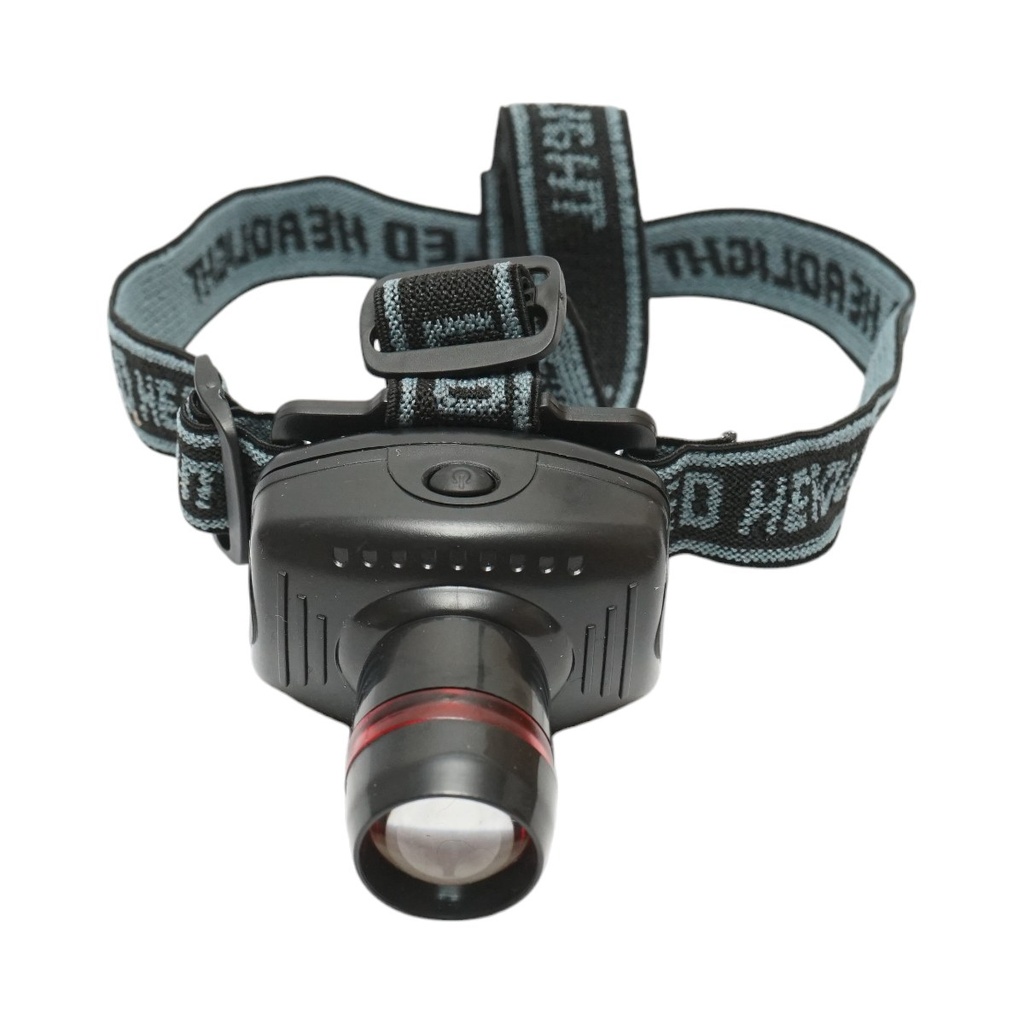 Lanterna frontala de cap LED cu zoom reglabil