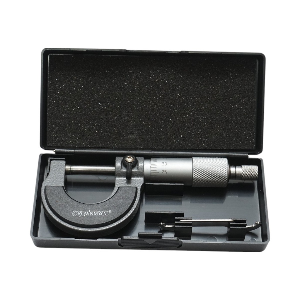 Micrometru mecanic de exterior 0-25mm Crownman