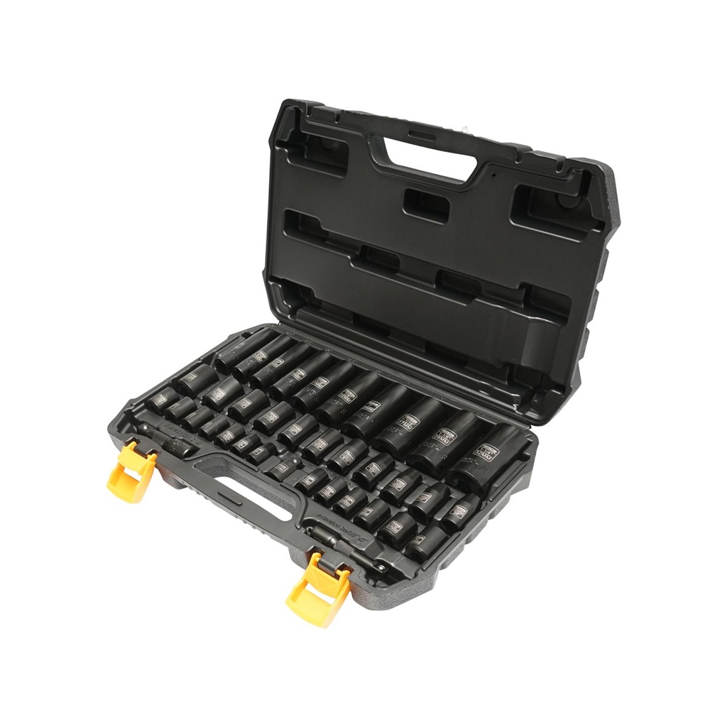 Set tubulare impact 38 piese 8-32 mm Hoteche