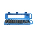 Set 13 chei tubulare de impact lungi 10-32mm, patrat 1/2 inch Cr-Mo