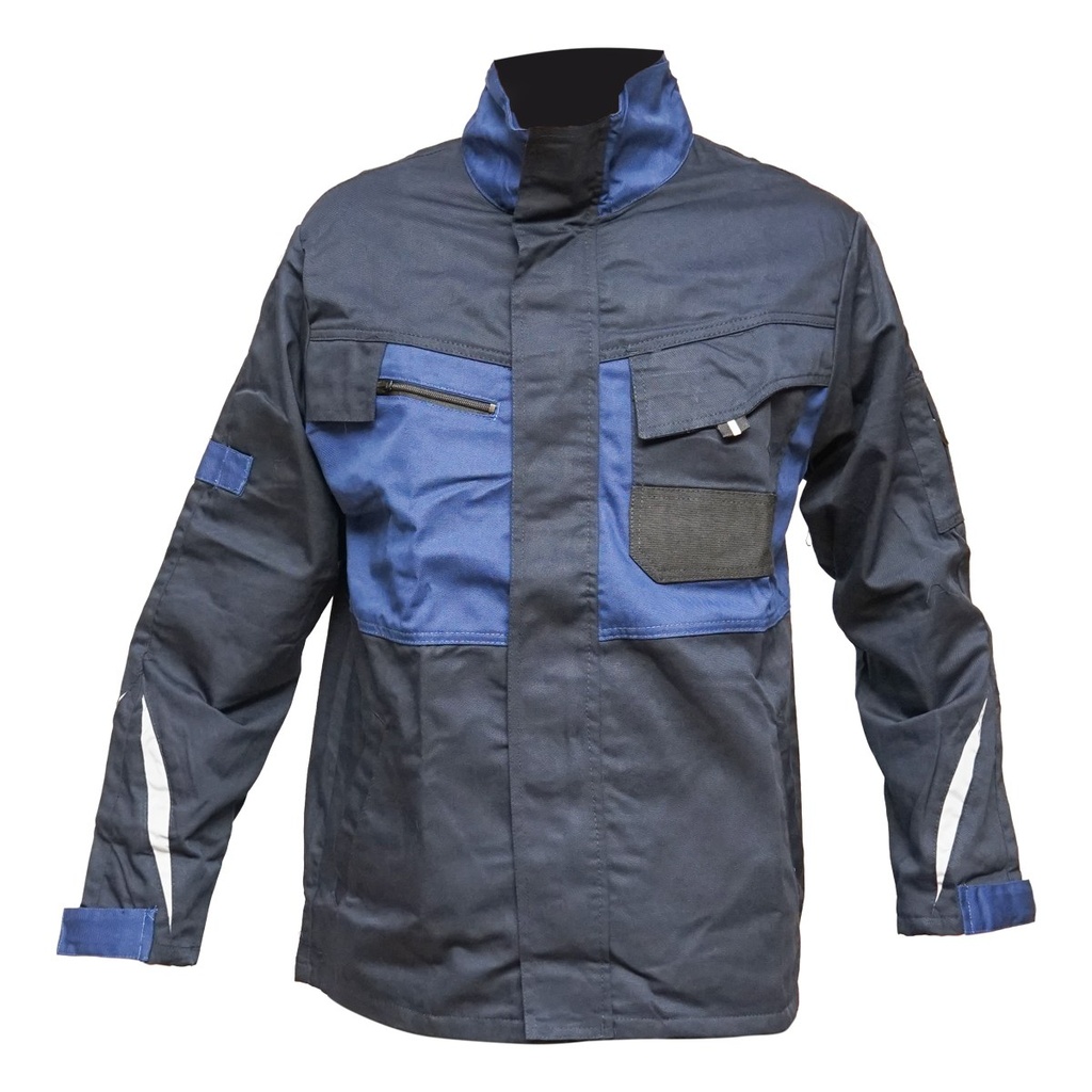 Jacheta de lucru poliester cu bumbac albastru navy M