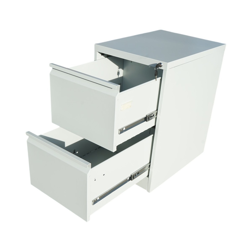 Clasificator, fiset metalic cu 2 sertare 731x452x620mm, RAL7035