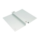 Placa otel NS 344x300x30mm cu 2 suruburi M6.3X35mm prinderi panou solar fotovoltaic sistem B