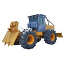 Tractor forestier cu motor DEUTZ 6 cilindri, 100cp, anvelope tari 23.1/26, Punti WOLA 55C