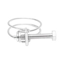 Colier sarma 26-30mm cu surub M6x40mm pentru furtun