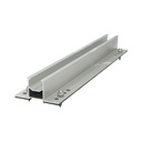 Suport prindere 385x35mm profil H cu suruburi si garnitura EPDM pentru prinderi sistem fotovoltaic panouri solare sistem B 24 mm
