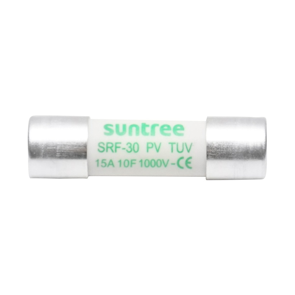 Siguranta fuzibila 10x38mm cilindrica pentru sisteme solare gPV, 15A, 1000V Suntree