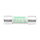 Siguranta fuzibila 10x38mm cilindrica pentru sisteme solare gPV, 15A, 1000V Suntree