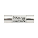 Siguranta fuzibila cilindrica RFPV-32H pentru sisteme solare gPV, 15A, 1000VDC Longroad