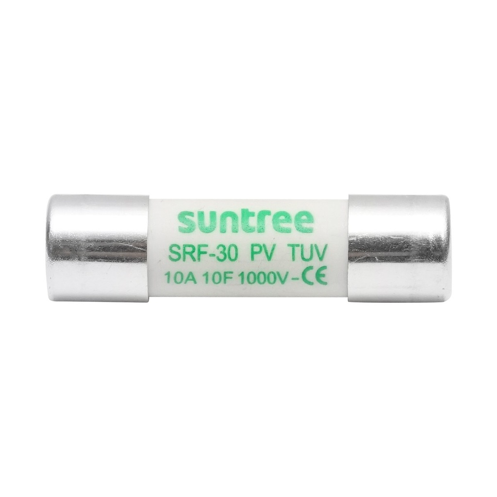 Siguranta fuzibila cilindrica SRF-32 pentru sisteme solare gPV, 10A, 1000V Suntree