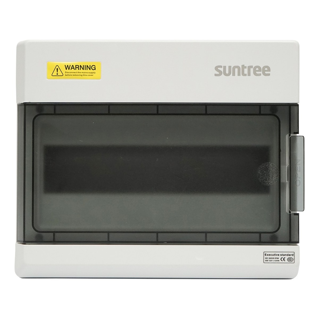 Tablou sigurante aplicat 1 rand, 12 module IP66 Suntree
