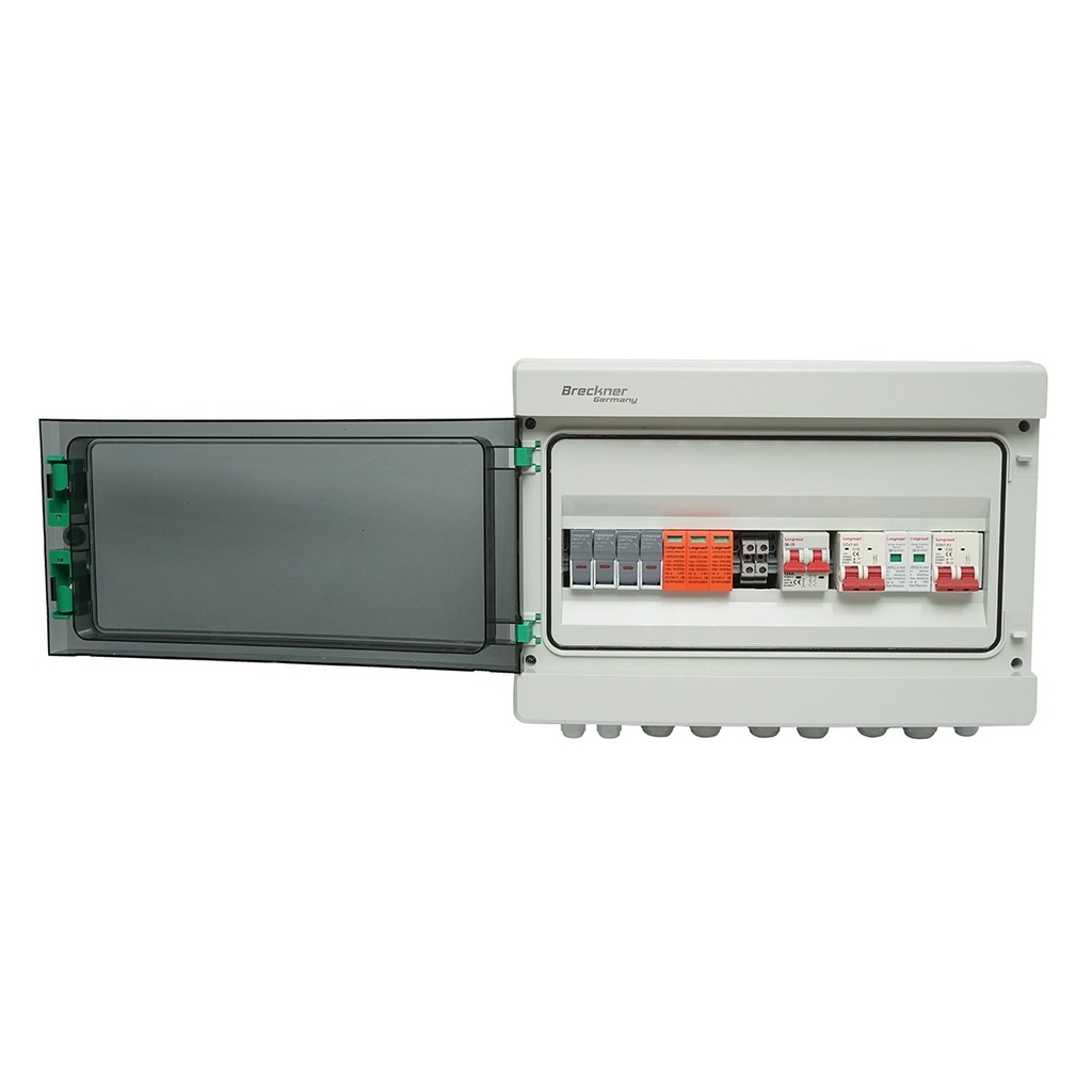Tablou sigurante echipat DC/AC 3KW-5 KW cu protectie la baterii de 125Ah pentru invertoare ON/OFF Grid prosumator