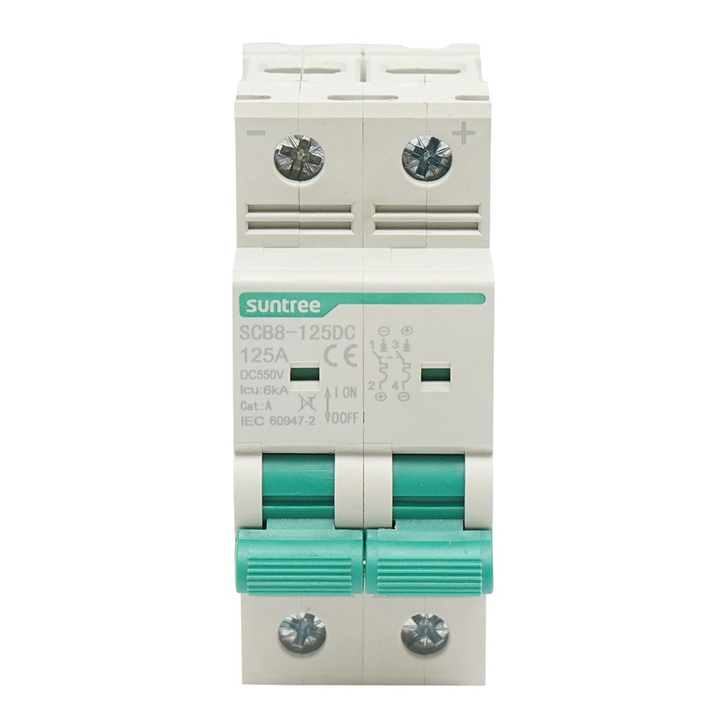 Separator, intrerupator de suprasarcina automat 2P, 125A, 550VDC Suntree