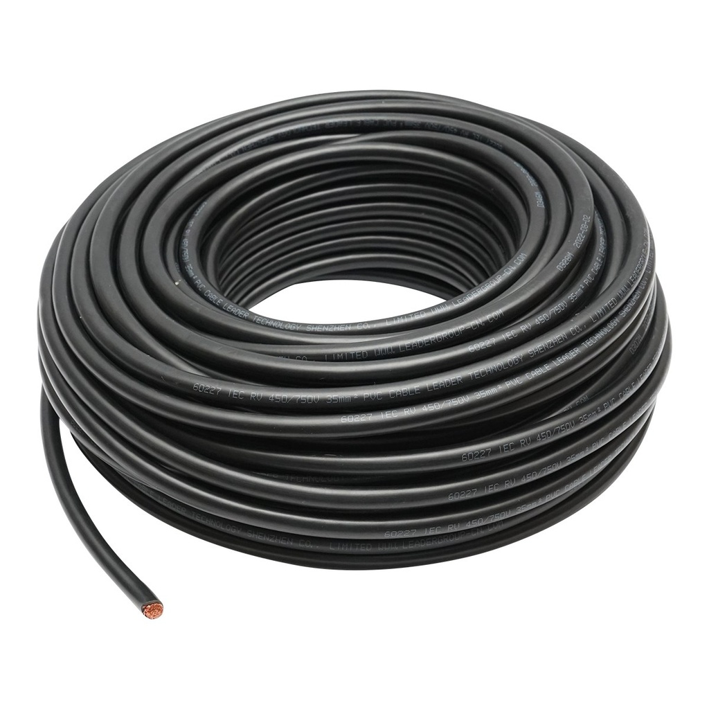 Cablu forta 1x35mm cupru litat pentru baterie, sudura RV-K 450/750V rola 50m