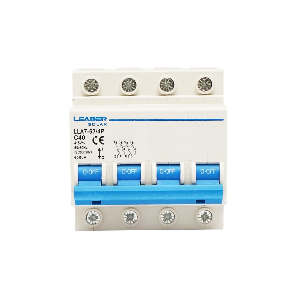 Siguranta automata tip intrerupator 4P-40A-415VAC Leader