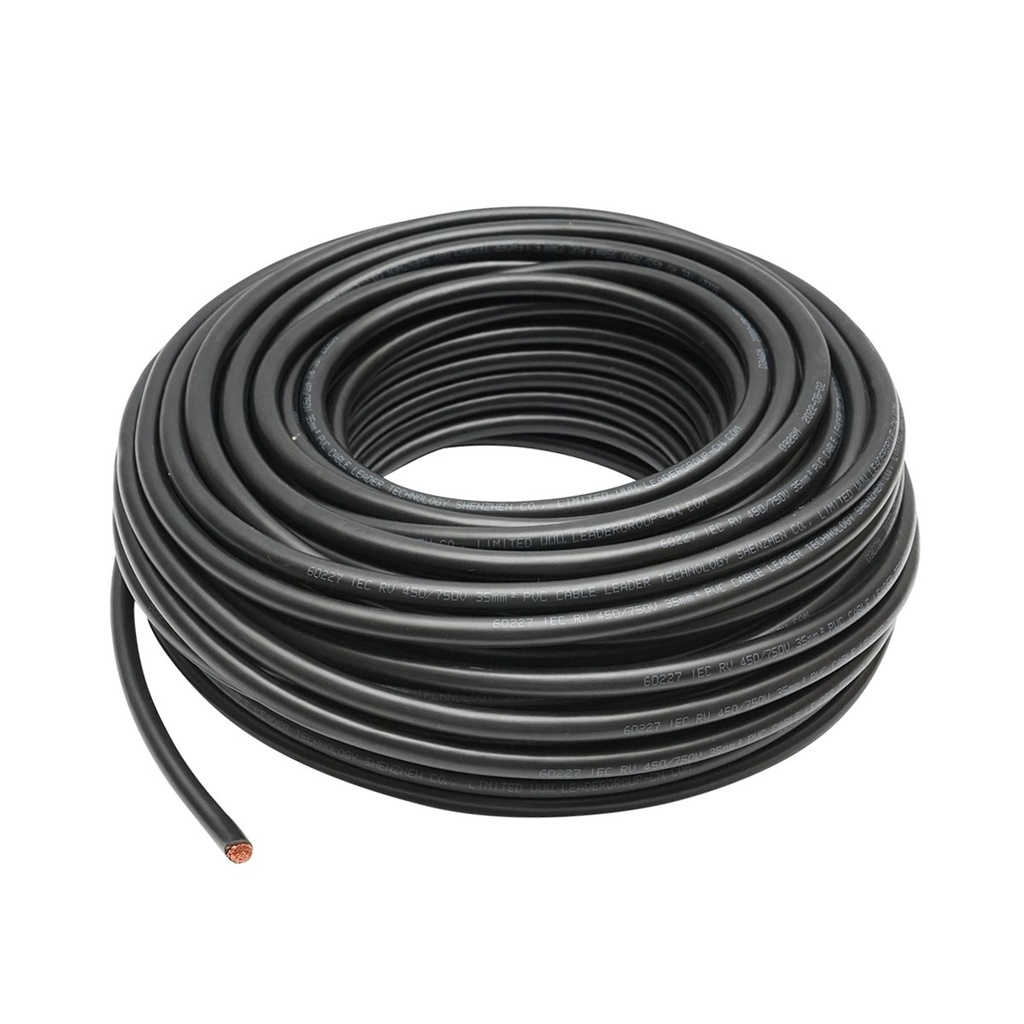Cablu forta 1x35mm cupru litat pentru baterie, sudura RV-K 450/750V rola 5m