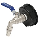 Robinet de scurgere 1/2 alama bazin IBC cu filet int 60 mm