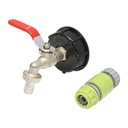 Robinet de scurgere 1/2 pentru bazin IBC cu filet int 60 mm