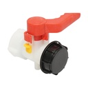 Robinet pentru bazin IBC cu filet interior, exterior 62 mm