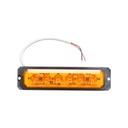 Lampa LED laterala de gabarit galbena 12-24V FR0404