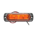 Lampa LED laterala de gabarit galbena 12-24V FR1271