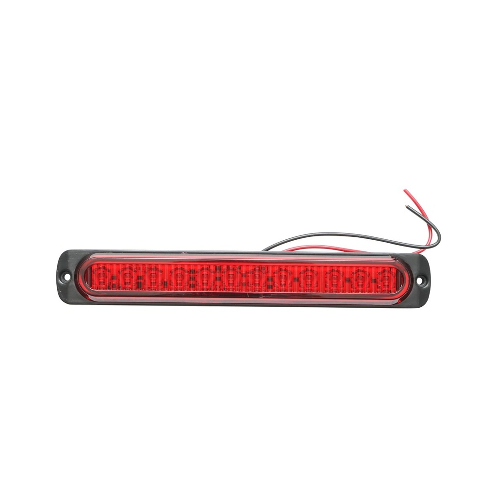 Lampa LED laterala de gabarit rosie 12-24V FR1279 stroboscopice