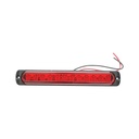 Lampa LED laterala de gabarit rosie 12-24V FR1279 stroboscopice