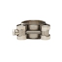 Colier forta, clema inox cu surub W1 pentru furtunuri 26-28mm