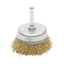 Perie sarma cupa cu tija 50mm M14, 4500rpm