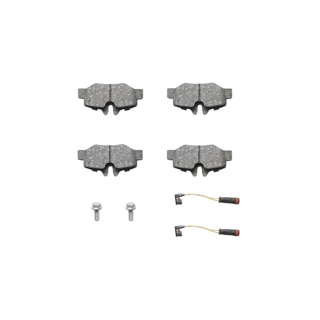 Set placte frana spate cu senzor uzura, frana disc pentru Mercedes Vito cod OEM A0004216210