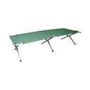 Pat pliabil de campanie, camping verde olive 190x66x42cm