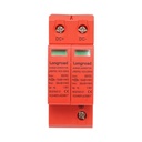 Descarcator supratensiune cu semnalizare sisteme fotovoltaice DC 2P tip C 500VDC LRSPD2-DC5-20KA Longroad