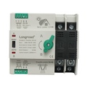 Comutator ATS 220V monofazat, separator automat de la panouri fotovoltaice la retea LRQ5-100/2P 100A Longroad