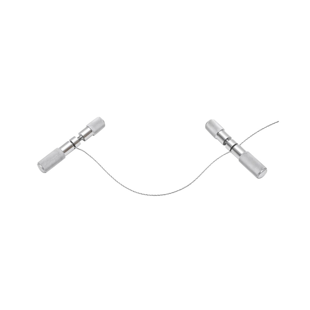 Set cablu si manere metalice pentu ecornare vitei, capre oi
