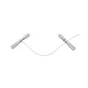 Set cablu si manere metalice pentu ecornare vitei, capre oi