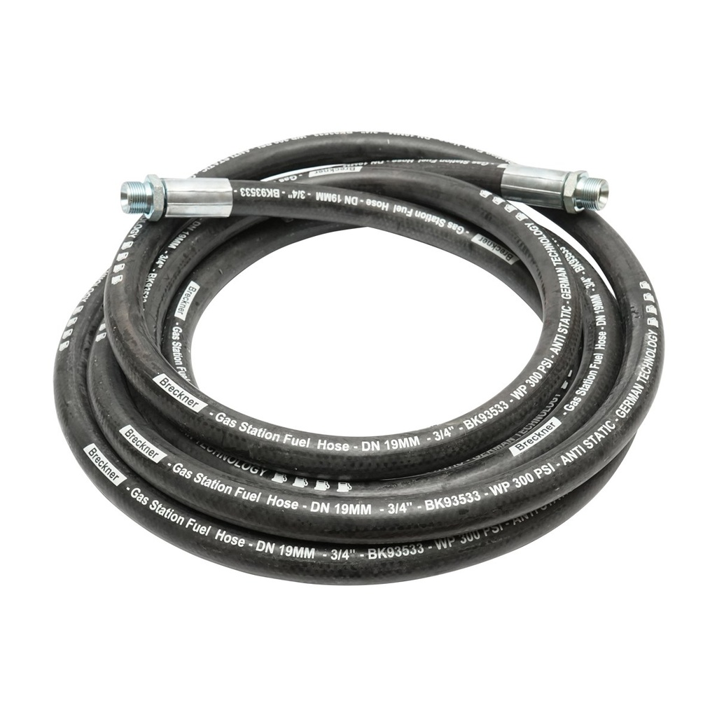 Furtun presiune 6M cu nipluri 3/4 pentru pompa transfer motorina