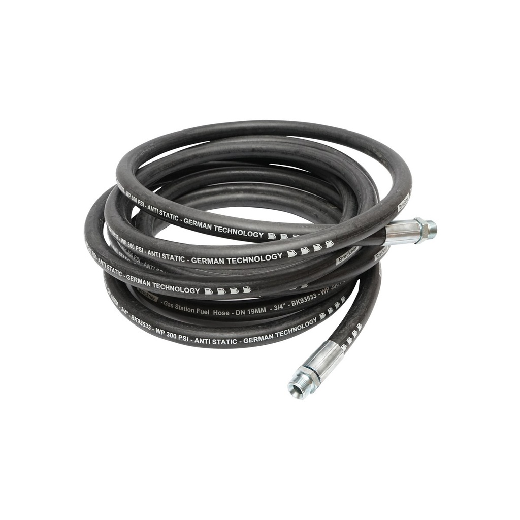 Furtun presiune 10M cu nipluri 3/4 pentru pompa transfer motorina