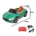 Masinuta electrica cu acumulator si telecomanda Bentley verde 6V/7Ah JE1166