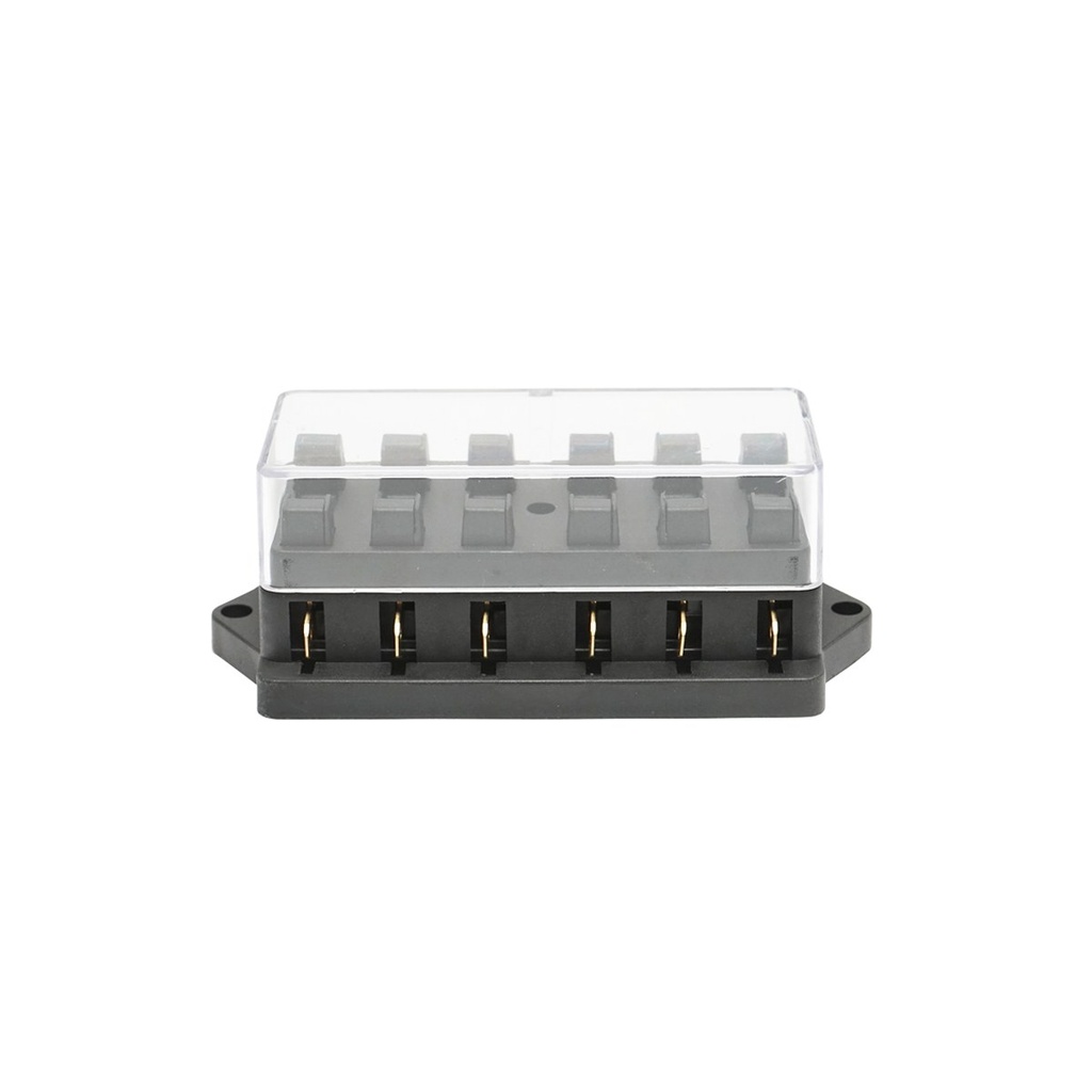 Cutie pentru sigurante plate cu 6 cai