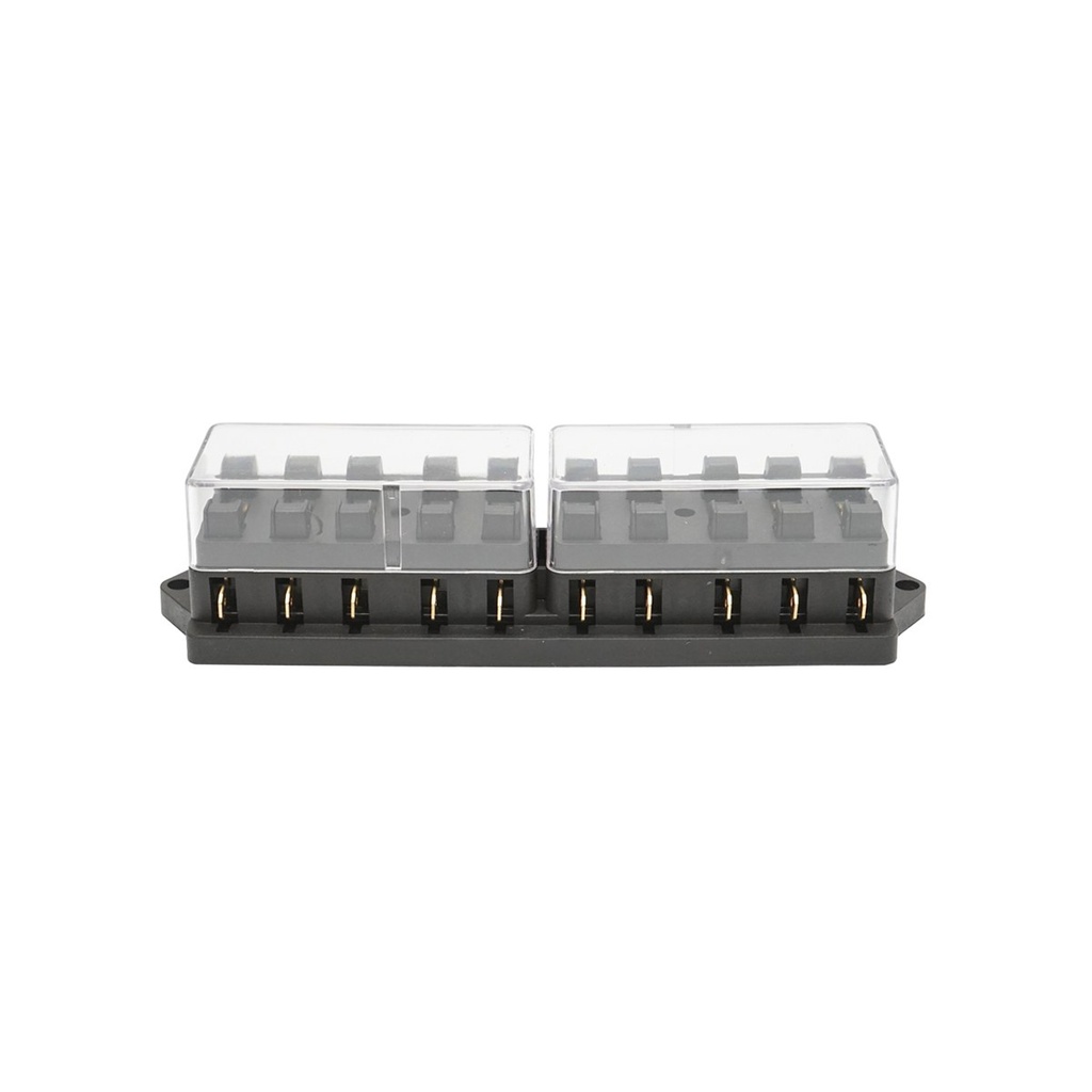 Cutie pentru sigurante plate cu 10 cai