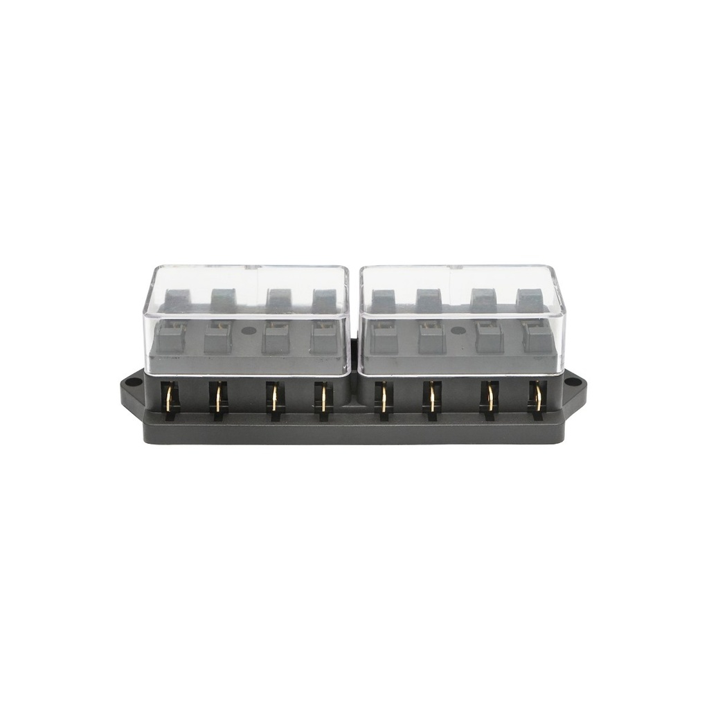 Cutie pentru sigurante plate cu 8 cai